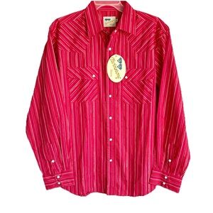 Twinstone Men's Long Sleeve Pearl Snap Button Up Western Shirt